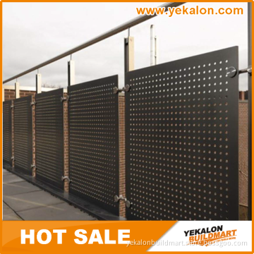Hot Sale Railing with Perforated Panel For Balcony and Porch From China Supplier
